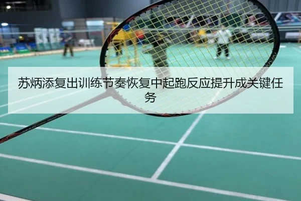 苏炳添复出训练节奏恢复中起跑反应提升成关键任务