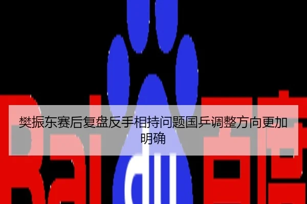 樊振东赛后复盘反手相持问题国乒调整方向更加明确
